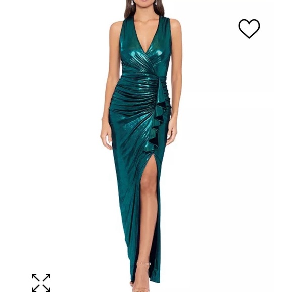 Betsy & Adam formal dress size 8* color is eggplant/purple read full details - Picture 1 of 9